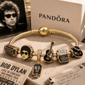 BDL Gold Charm Bracelet Set VTH