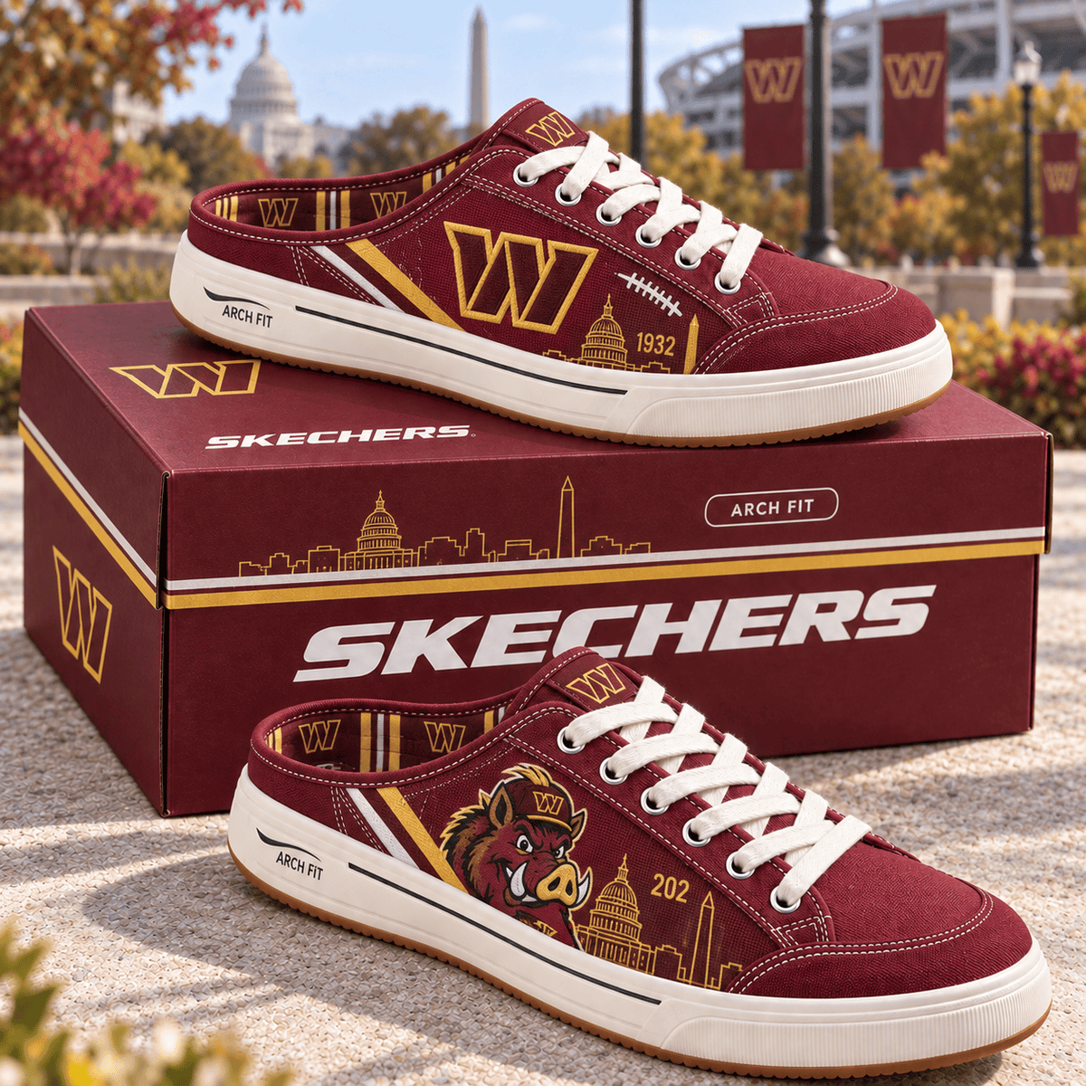 PREMIUM WCD Canvas Sneaker Mule HQH