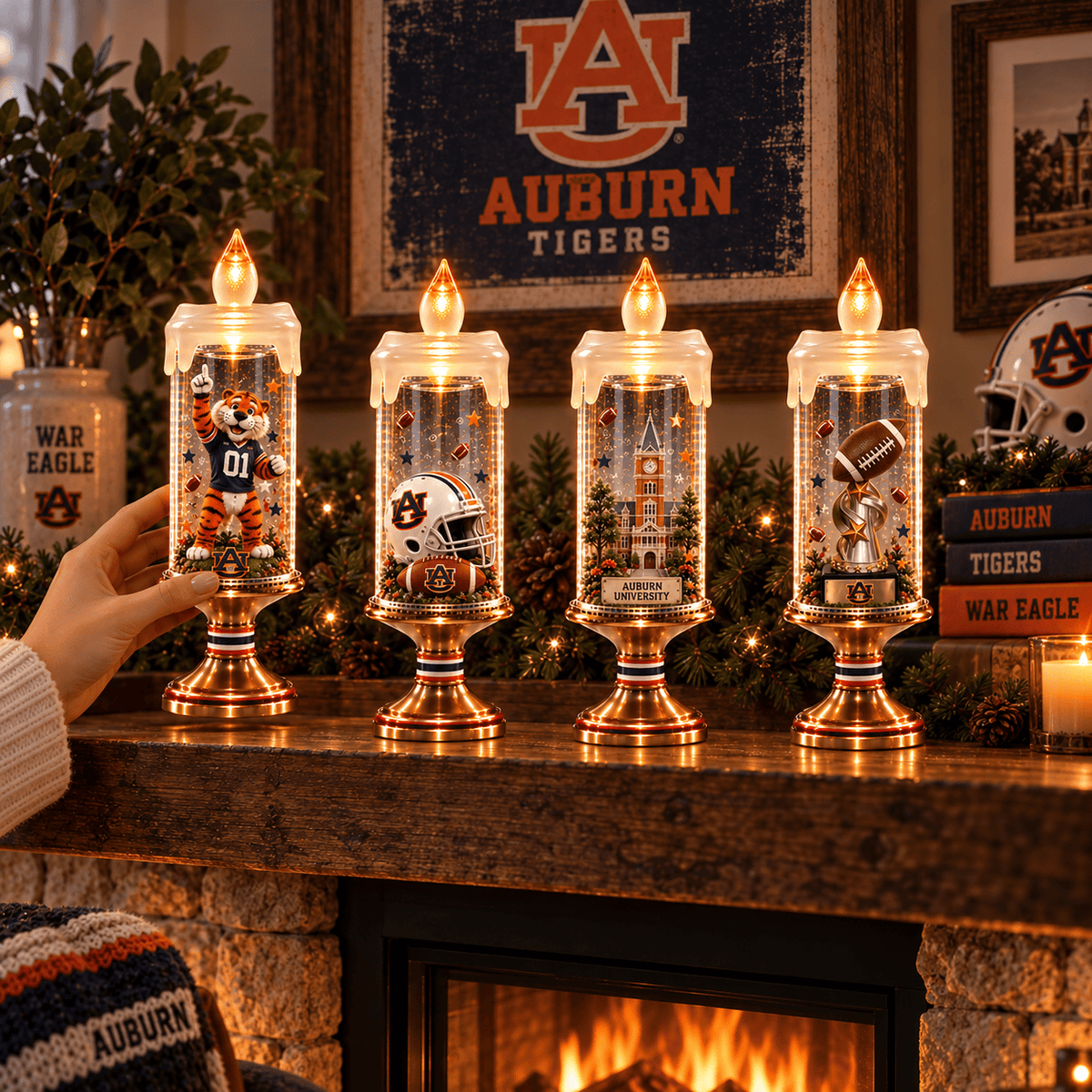 Premium ABTG Candle Ornament Lights PVNA