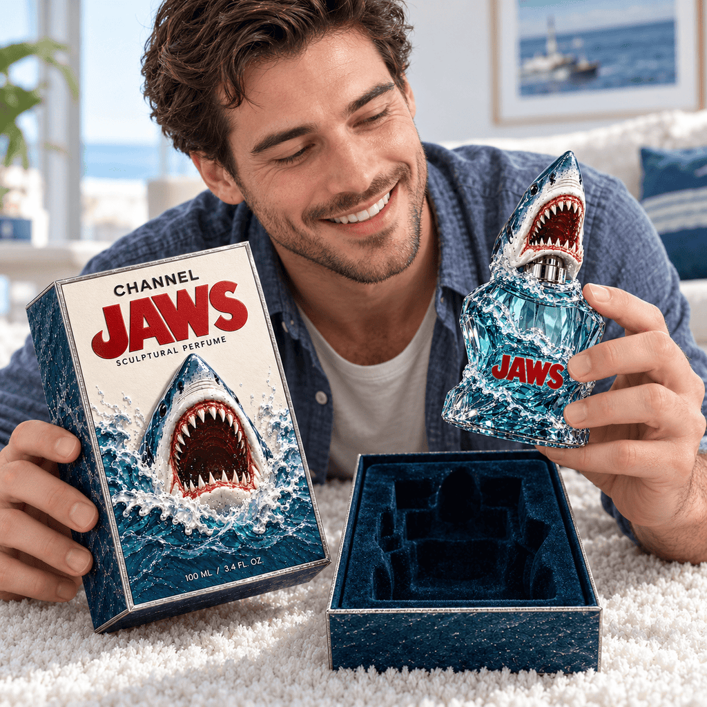 JAWS Sculptural Perfume Collection NTVA