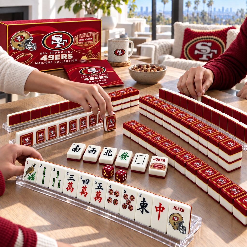 Premium SF49 Mahjong Tiles Set PVNA