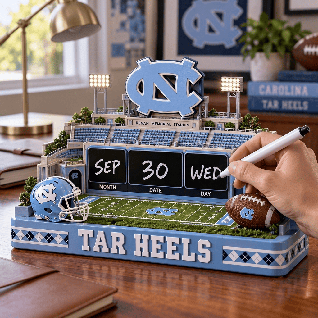 UNC Write-On Calendar With Pen HTTT
