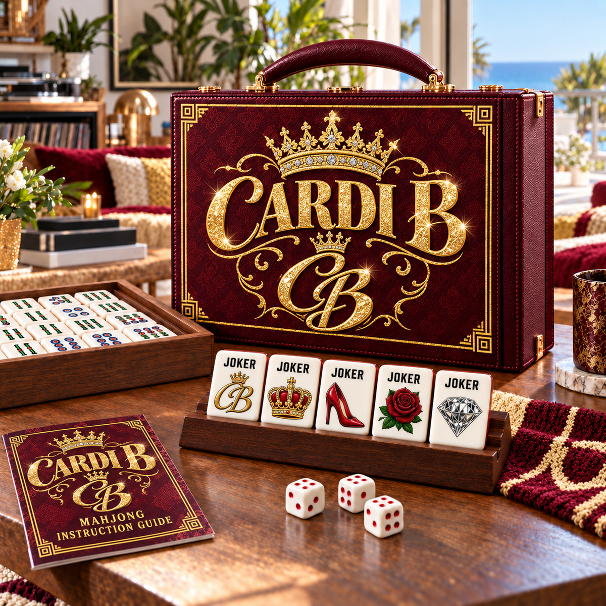 CDB Premium Mahjong Set – Game Night Edition PNPA