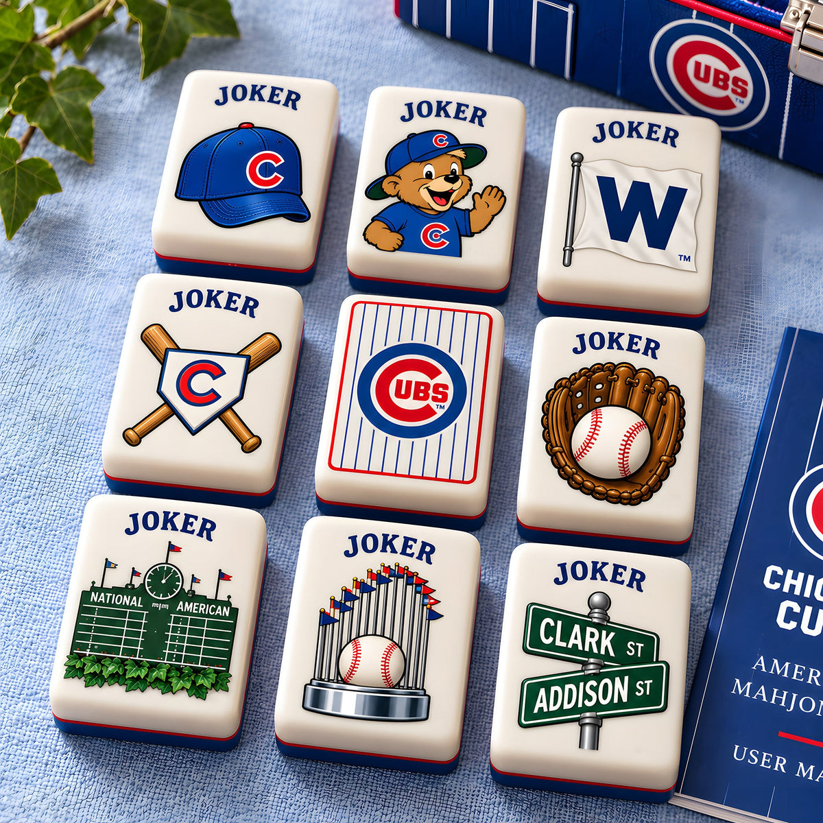 Premium CCC Mahjong Tiles Set TTMH