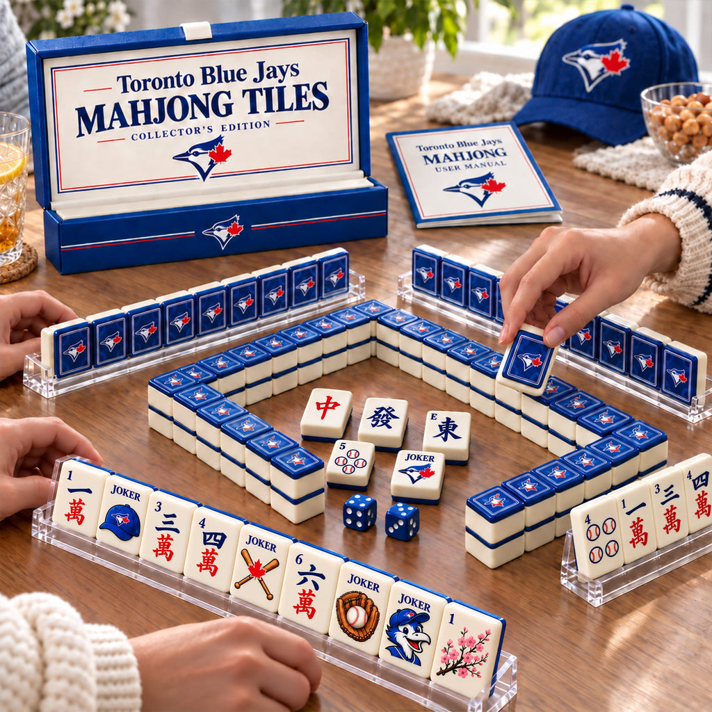 Premium TBJ Mahjong Tiles Set PVNA