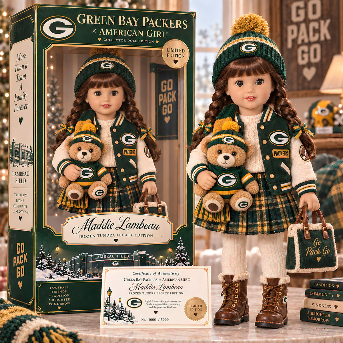 Premium GBP Commemorative Collector Doll PDL
