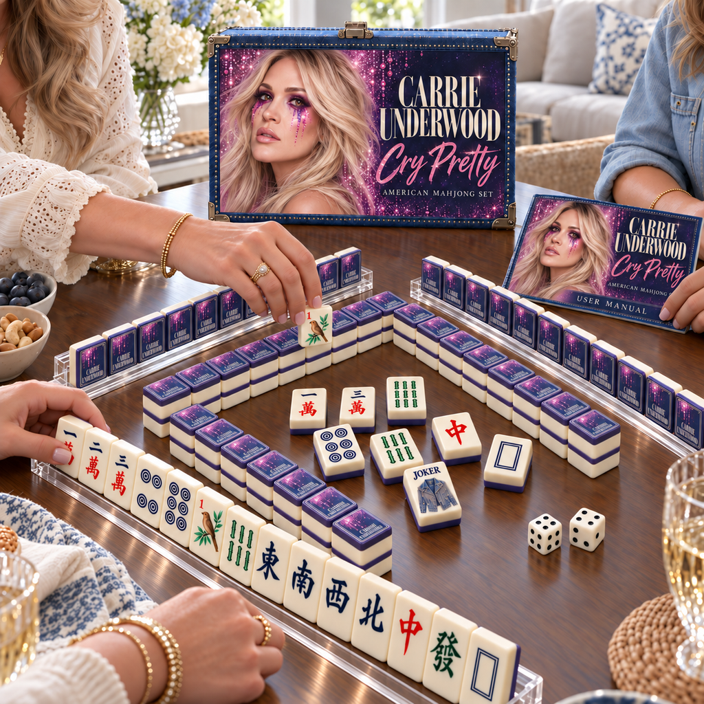 Premium CRU Mahjong Tiles Set TTMH