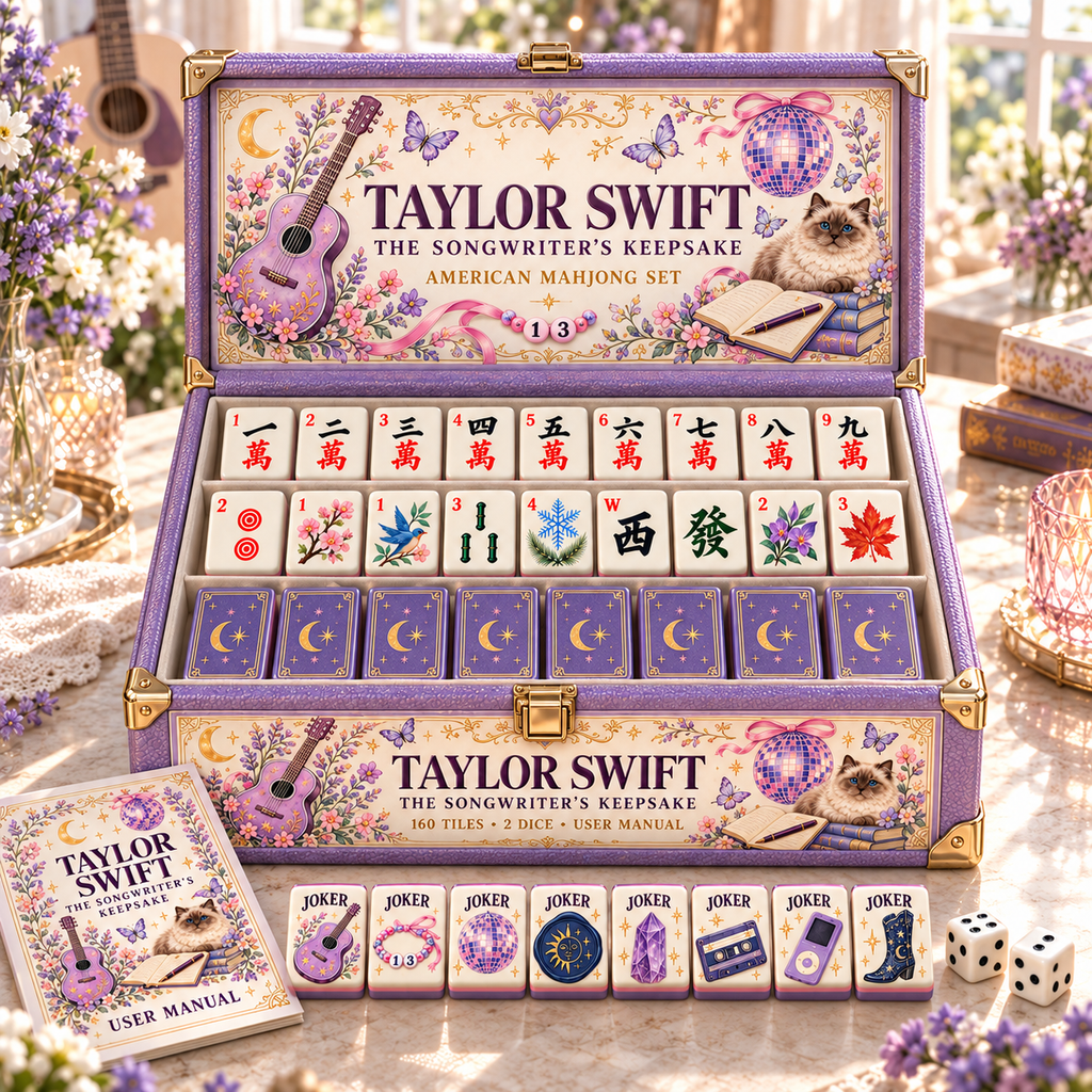 Premium TLSW Mahjong Tiles Set PVNA