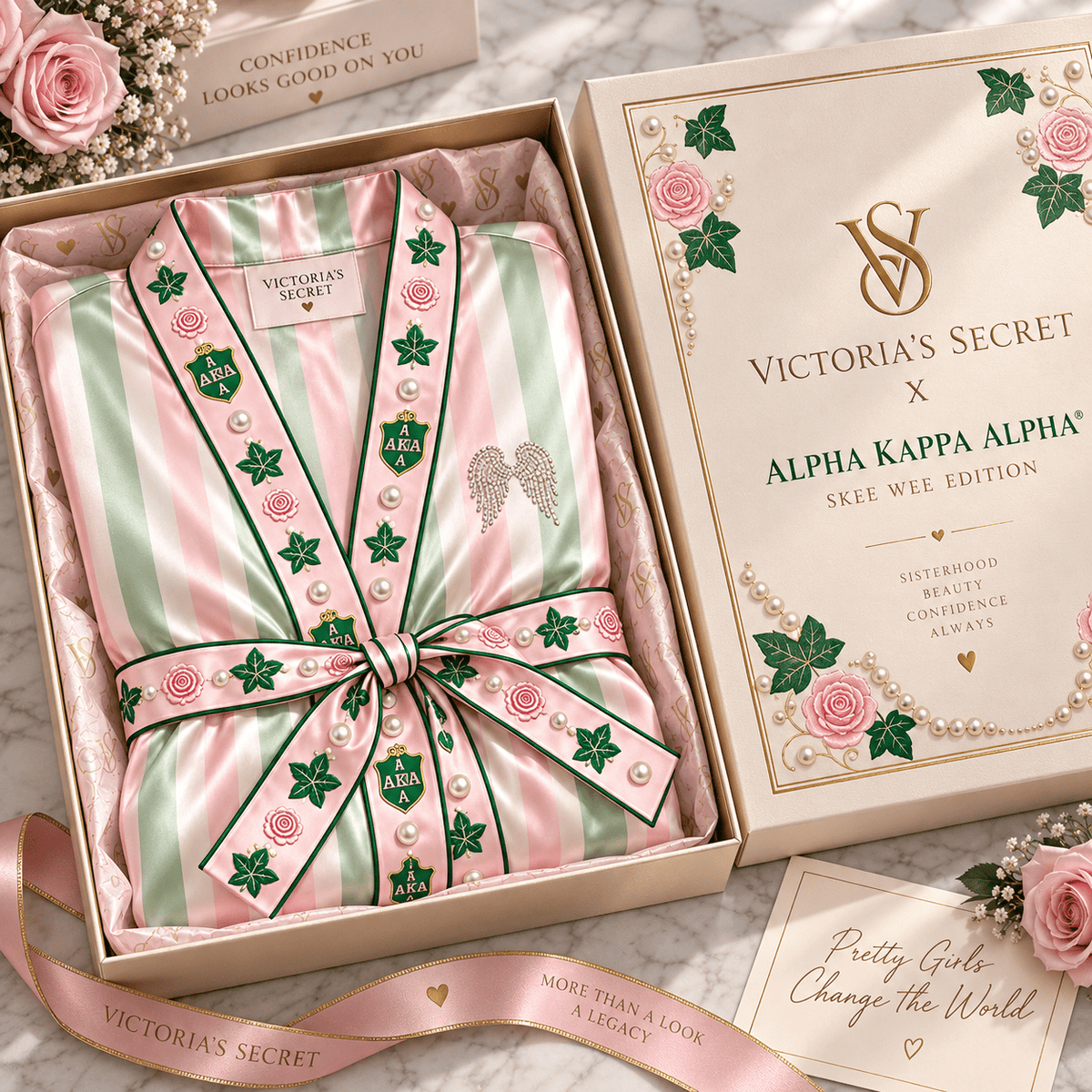 PREMIUM AKA Satin Robe BMD