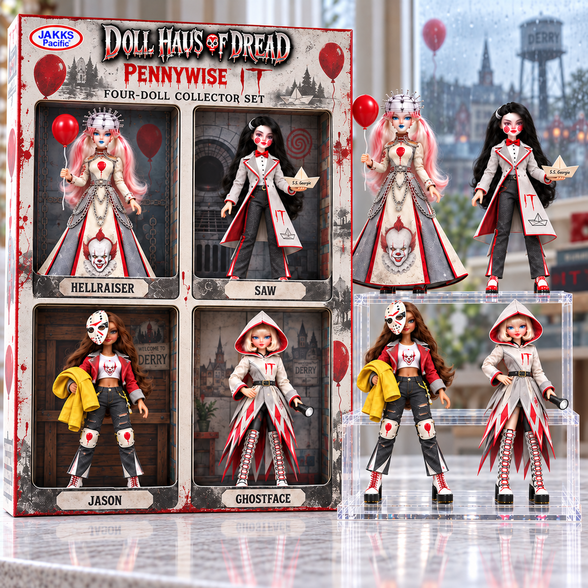 Premium PNW Midnight Glam Horror Doll HQH