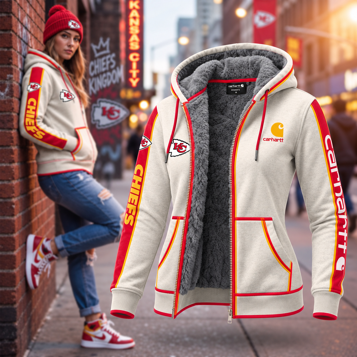 KCC Premium zip-up hoodie BMD