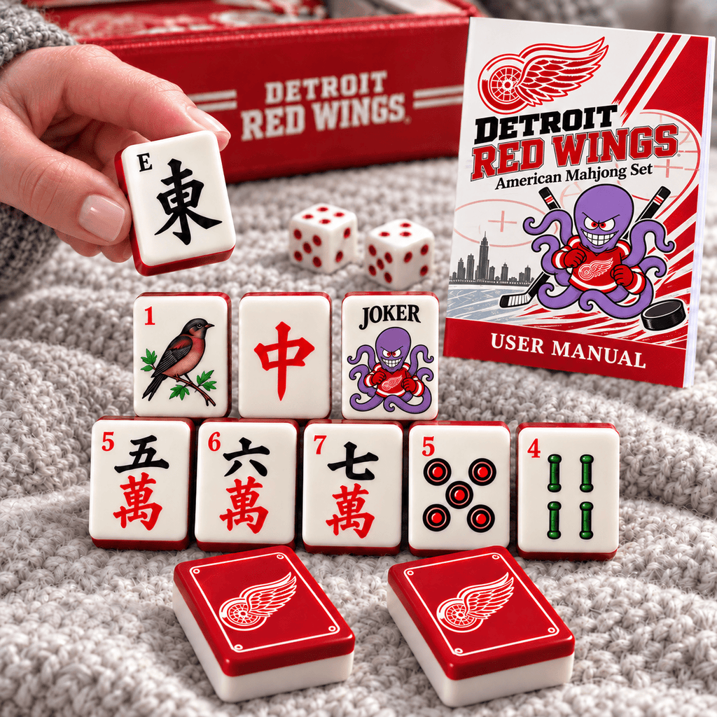 Premium DRW Mahjong Tiles Set TTMH
